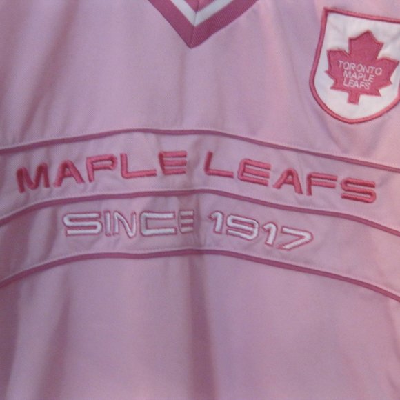 NHL Toronto Maple Leafs Long Sleeve V Neck Top - Picture 4 of 8